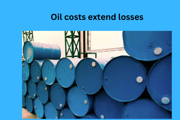 Oil costs extend losses as investor unease grows amid opec+ hypothesis